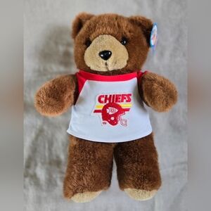VTG Kansas City Cheifs NFL Stuffed Bear